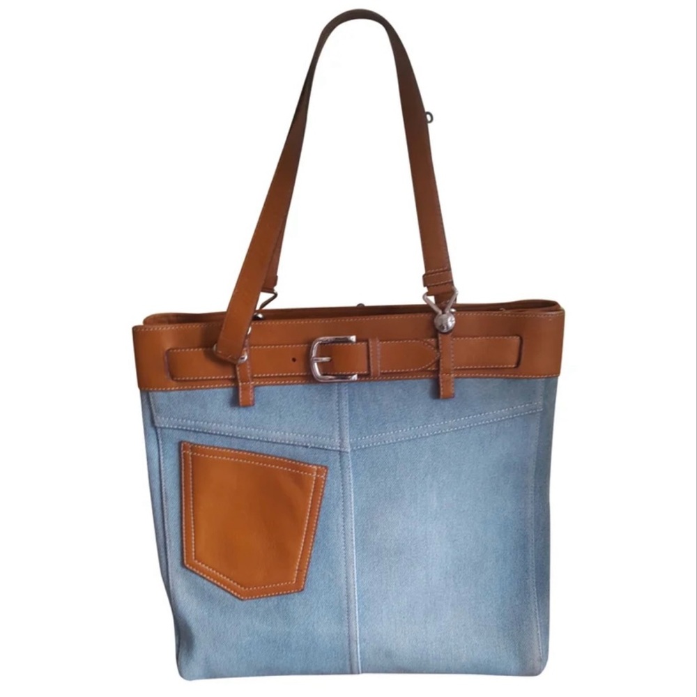 Christian Dior Denim Tote Bag